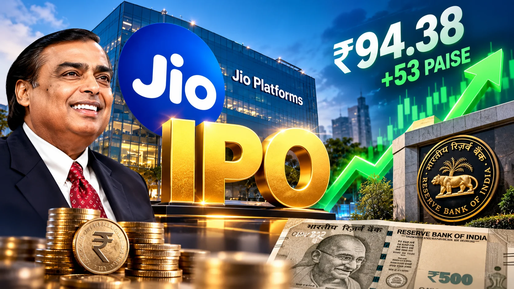 Jio IPO and Rupee Surge